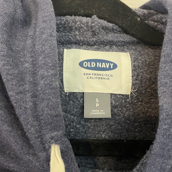 Old Navy - Pullover Hoodie Sweater - Heather Blue - Picture 3 of 3